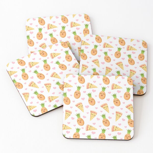 Item preview, Pineapple Pizza Love Pattern designed and sold by sombrasblancas.
