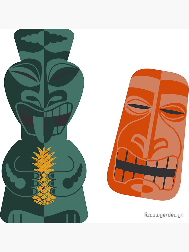 Mid Mod Tiki by lizsawyerdesign