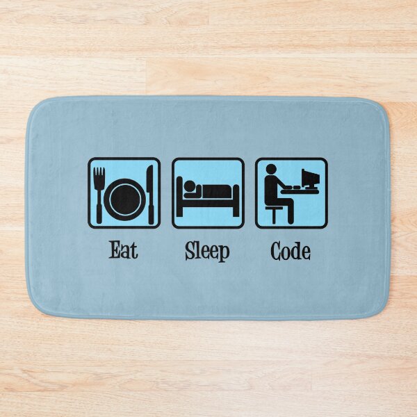 Item preview, Eat Sleep Code - Funny Computer Programmer designed and sold by Epic Love Designs.