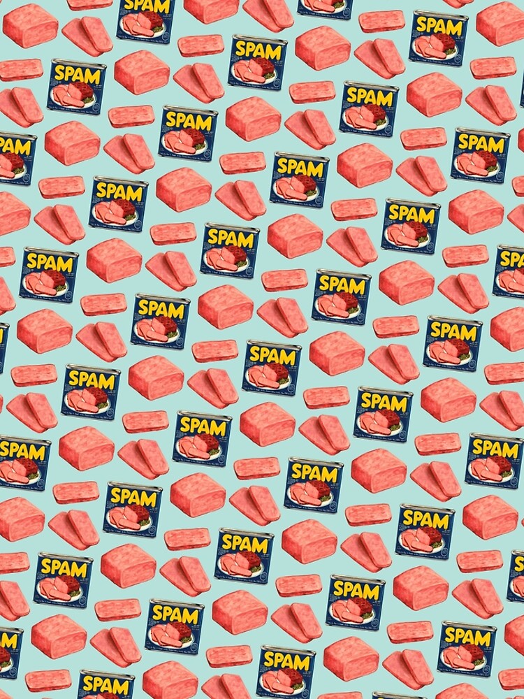Spam Pattern - Blue by KellyGilleran