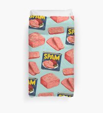 Spam Pattern - Blue Duvet Cover