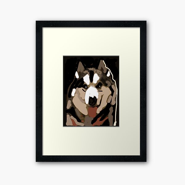 Malamute  Framed Art Print