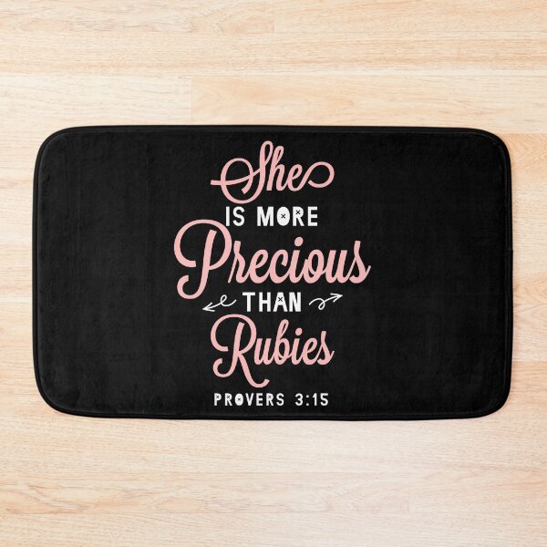 Item preview, More valuable than rubies designed and sold by GoodNewsDesign.