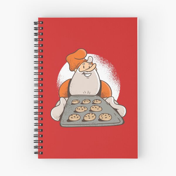 Item preview, Santa Claus, baking cookies, cookies designed and sold by DerSenat.