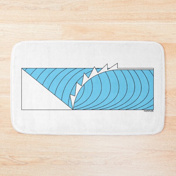 Item preview, Surf Wave Minimal designed and sold by Fangpunk.