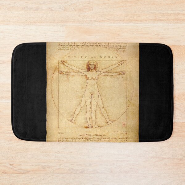 Item preview, Vitruvian Woman Drawing designed and sold by LeoSoloviey.