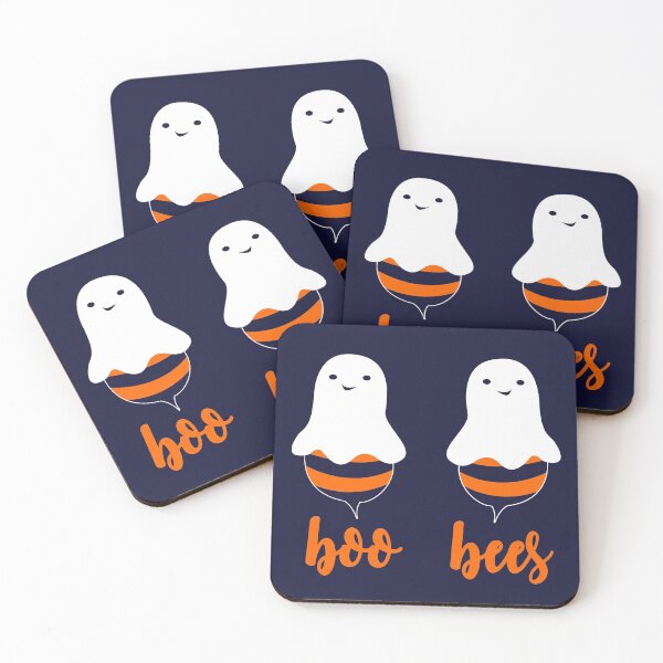 Item preview, Boo Bees Shirt - Halloweens Funny Ghost Couples Scary for Women Men Wife Husband love bees designed and sold by Dolphin Graphic.