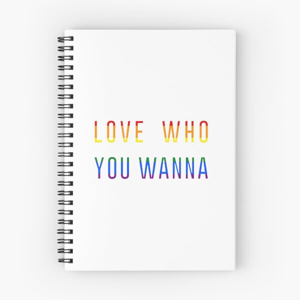 Item preview, LOVE WHO YOU WANNA (WHITE OUTLINE) designed and sold by SZN LR.