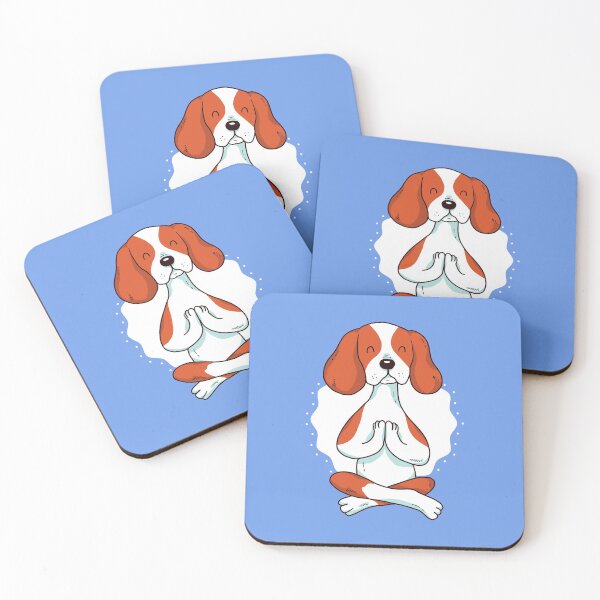 Item preview, Yoga dog, meditation, meditate, yoga, dog designed and sold by DerSenat.