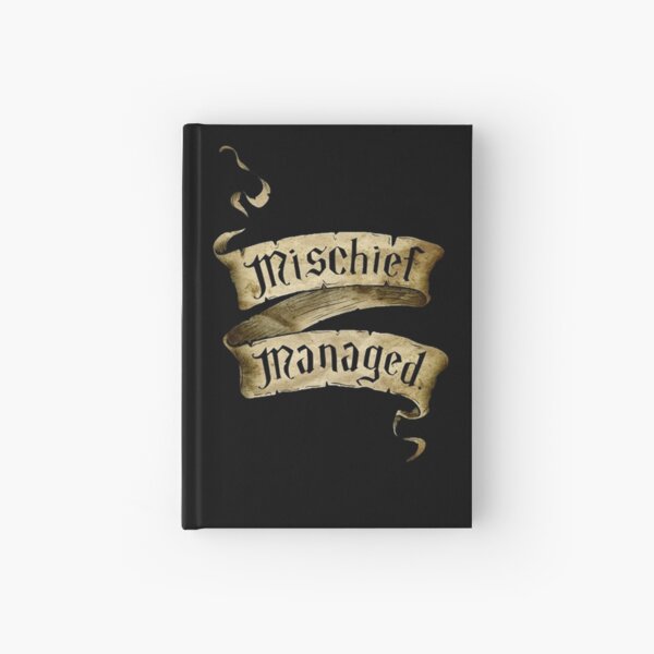 Mischief Managed Banner Hardcover Journal