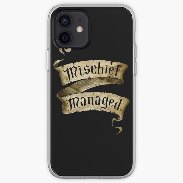 Mischief Managed Banner iPhone Soft Case