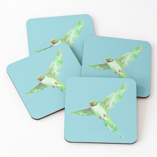 Item preview, Indian Ringneck Parakeet designed and sold by Bwiselizzy.