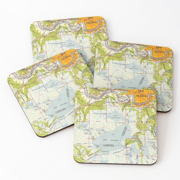 Item preview, New Orleans Old Vintage Map designed and sold by drawspots.