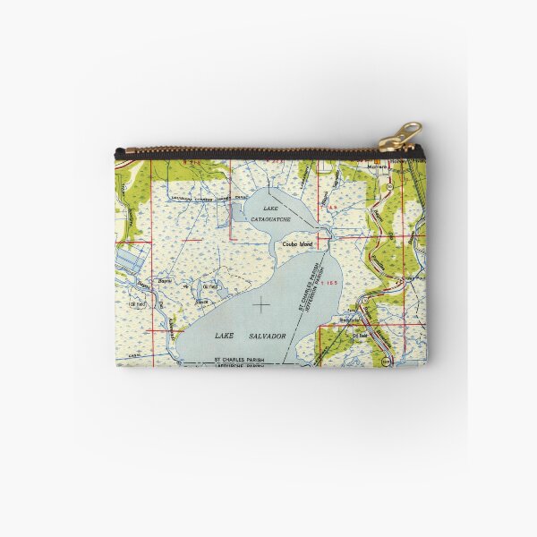 Item preview, New Orleans Old Vintage Map designed and sold by drawspots.