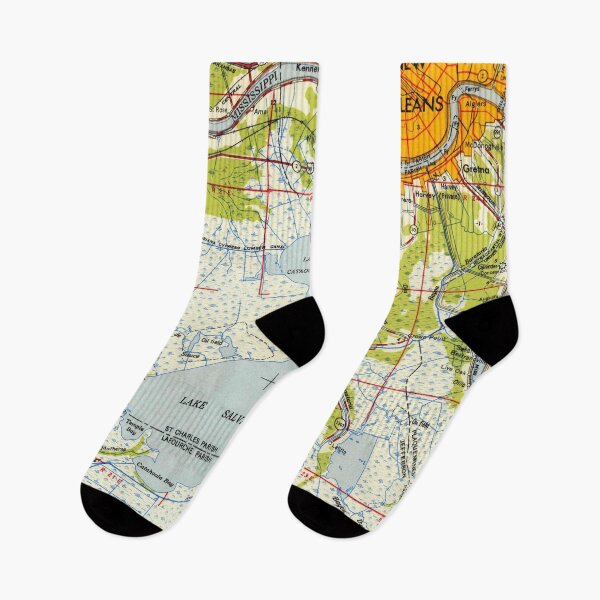 Item preview, New Orleans Old Vintage Map designed and sold by drawspots.