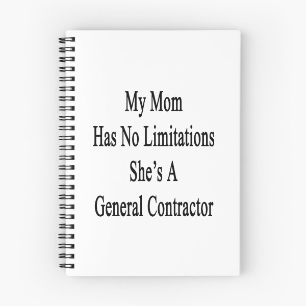 Item preview, My Mom Has No Limitations She's A General Contractor designed and sold by supernova23.