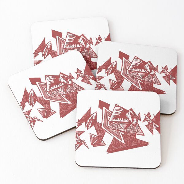 Item preview, Red Triangulation designed and sold by Nealoc.