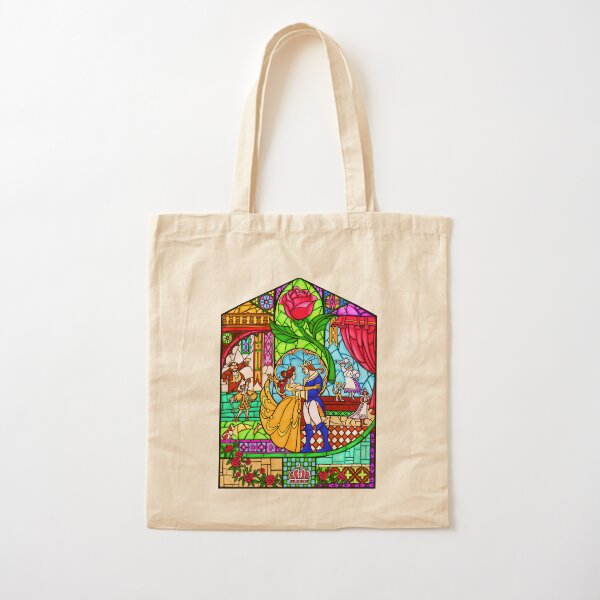 Patterns of the Stained Glass Window Cotton Tote Bag