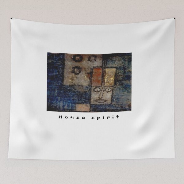 Item preview, House Spirit  A Whimsical Abode of Imagination By Paul Klee. designed and sold by AvantGardeArt52.