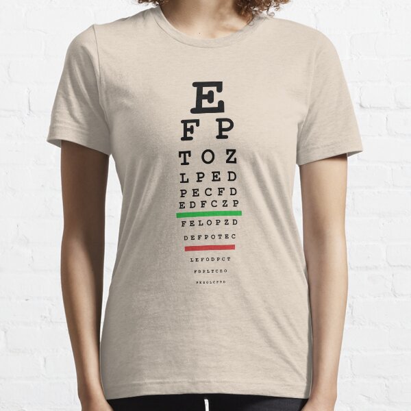 Examen de ojos Camiseta esencial