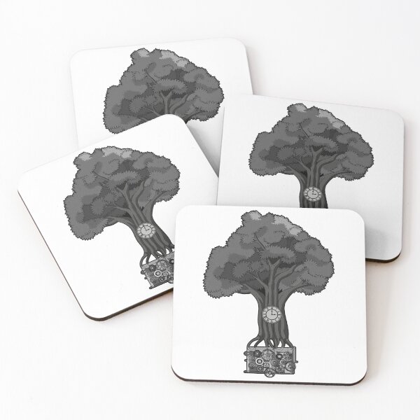 Item preview, TREE O CLOCK - ROOTS OF TIME designed and sold by Dwarf-Monkey.