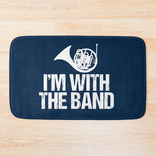 Item preview, Funny French Horn - I'm With the Band designed and sold by Epic Love Designs.