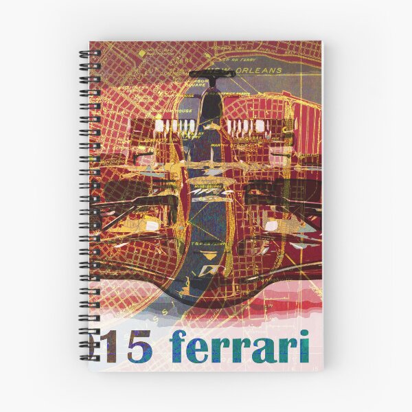 Item preview, 2015 Ferrari F1 Formula 1 Race Car on New Orleans Map designed and sold by drawspots.