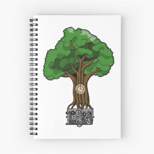 Item preview, TREE O CLOCK - ROOTS OF TIME designed and sold by Dwarf-Monkey.