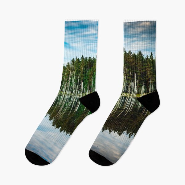 Item preview, Beautiful Reflection on a Remote Pennsylvania Lake in the USA designed and sold by mcrvlife.