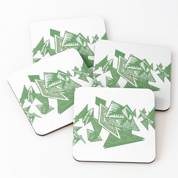 Item preview, Green Triangulation designed and sold by Nealoc.