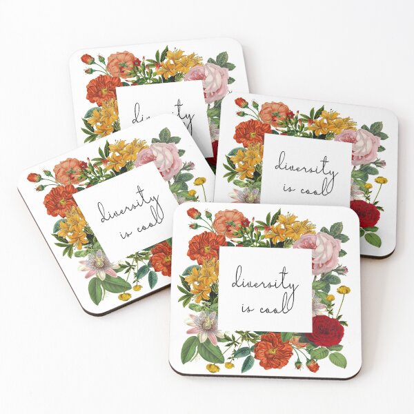 Item preview, Flower Frame, Diversity Is Cool designed and sold by MaplewoodMerch.