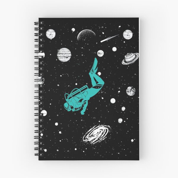 Item preview, Scuba Diving In Saturn Solar System Space Scuba Diver designed and sold by mrsmitful.