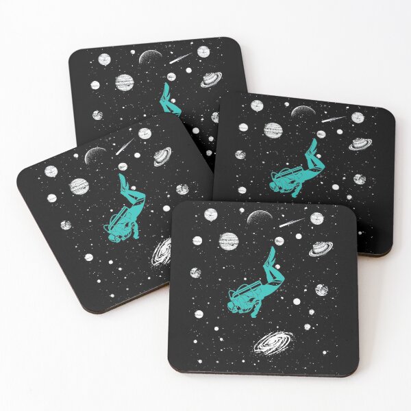 Item preview, Scuba Diving In Saturn Solar System Space Scuba Diver designed and sold by mrsmitful.