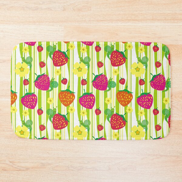 Item preview, Strawberry and flowers. designed and sold by Nata-V.