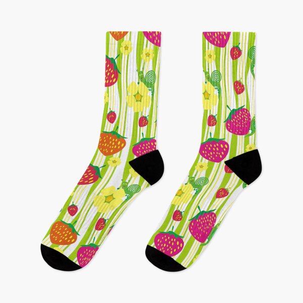 Item preview, Strawberry and flowers. designed and sold by Nata-V.