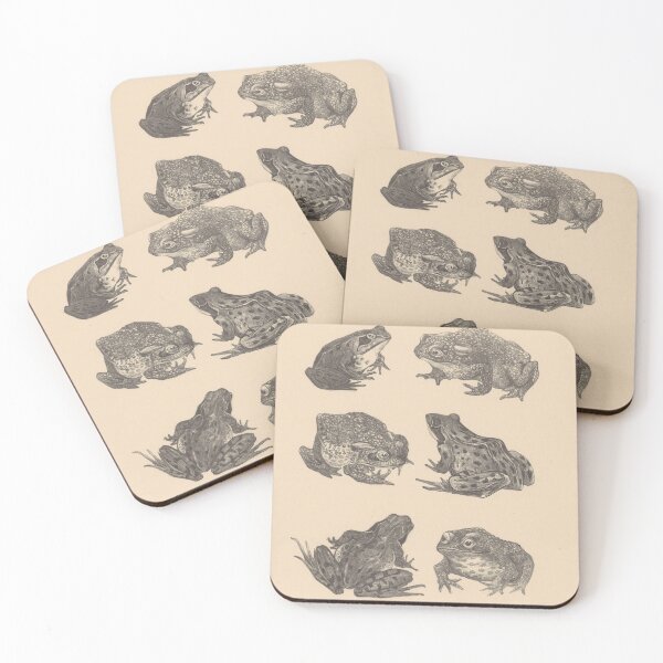 Item preview, Naturalist Frogs designed and sold by BlueSpecsStudio.