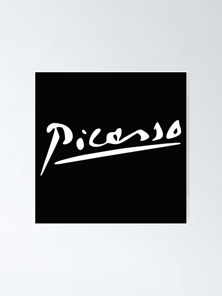 “Pablo Picasso Signature” Poster for Sale by ulhabob | Redbubble