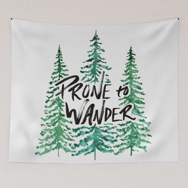 Item preview, Prone to Wander - Green designed and sold by Marie Funseth.