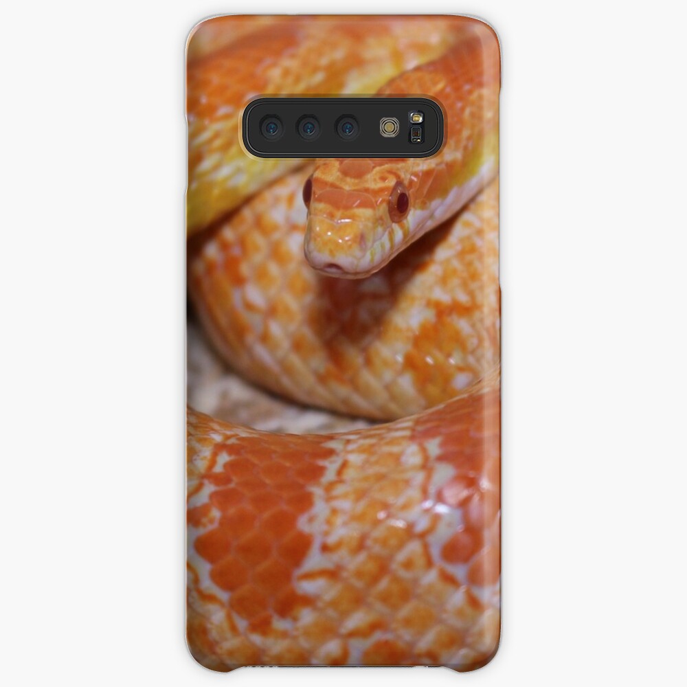 peach snake Samsung S10 Case