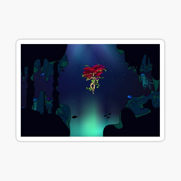 the deep (scene 3) Sticker