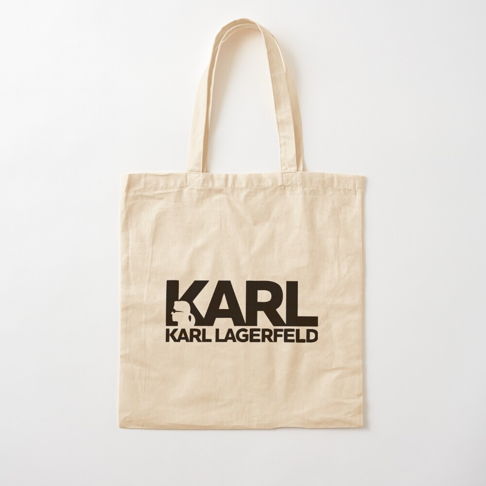 karl lagerfeld canvas tote bag