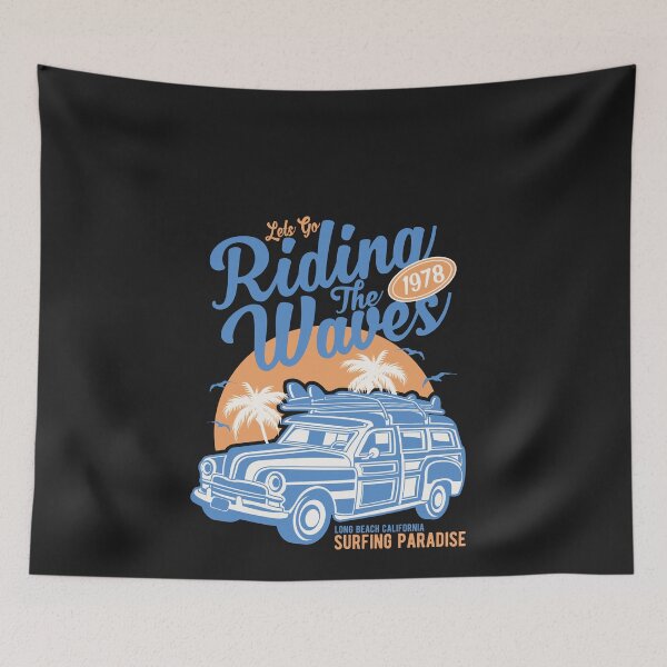 Item preview, Riding The Waves designed and sold by GraffitiBox.