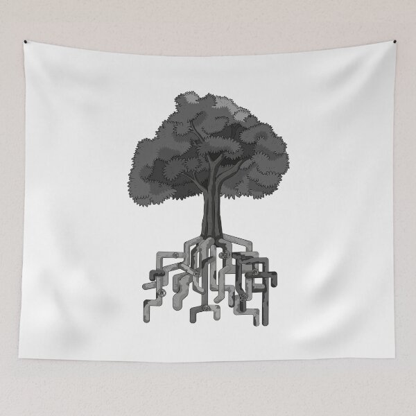 Item preview, Industrial Nature - Go Green - Sustainability designed and sold by Dwarf-Monkey.