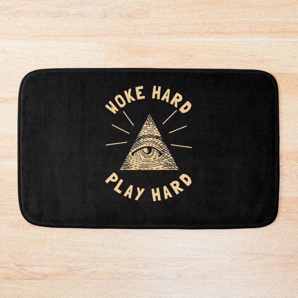 Item preview, Woke Hard Play Hard designed and sold by Yipptee Shirts.
