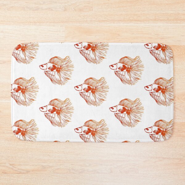 Item preview, orange betta designed and sold by morannewebb.