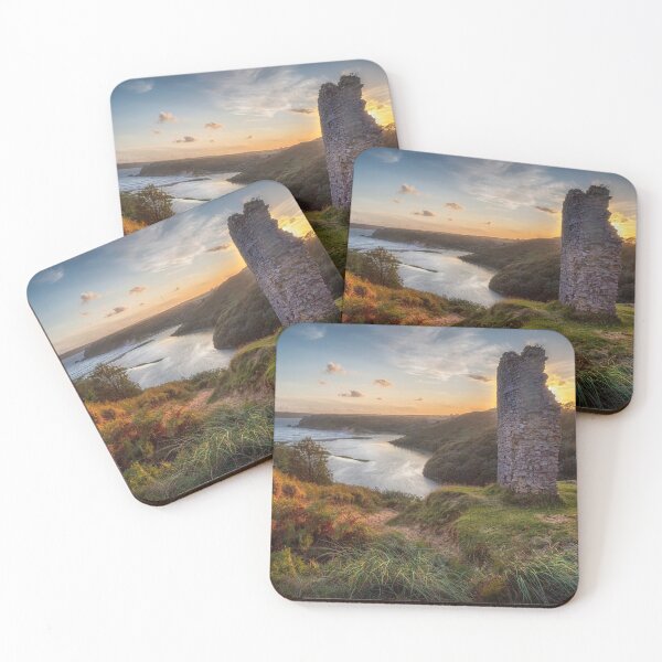Item preview, High tide at Three Cliffs Valley designed and sold by Leighton Collins.