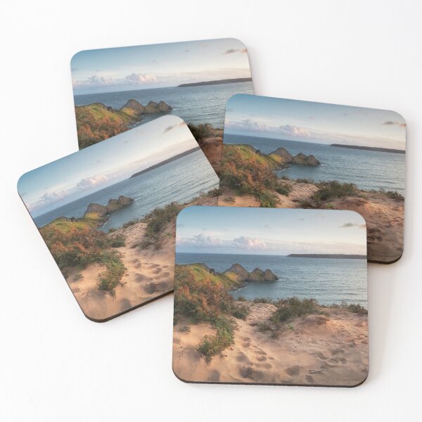 Item preview, The sand dunes overlooking Three Cliffs Bay designed and sold by Leighton Collins.