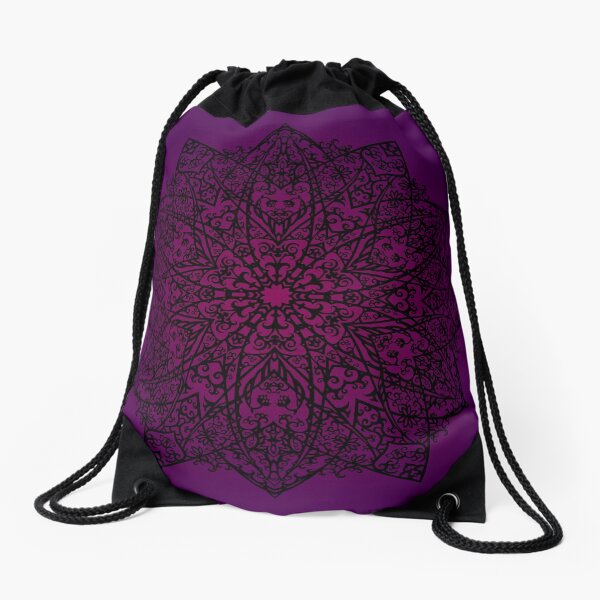 Aperçu de l'œuvre Mandala * violet foncé * créée et vendue par nadegata.