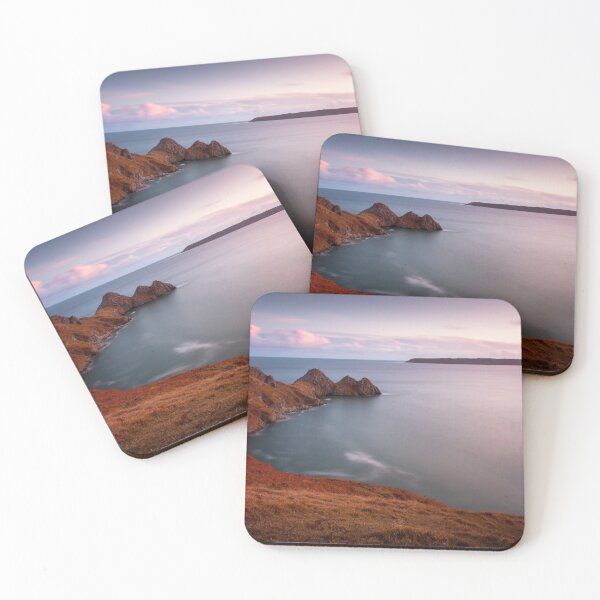 Item preview, Calm waters at Three Cliffs Bay Gower designed and sold by Leighton Collins.
