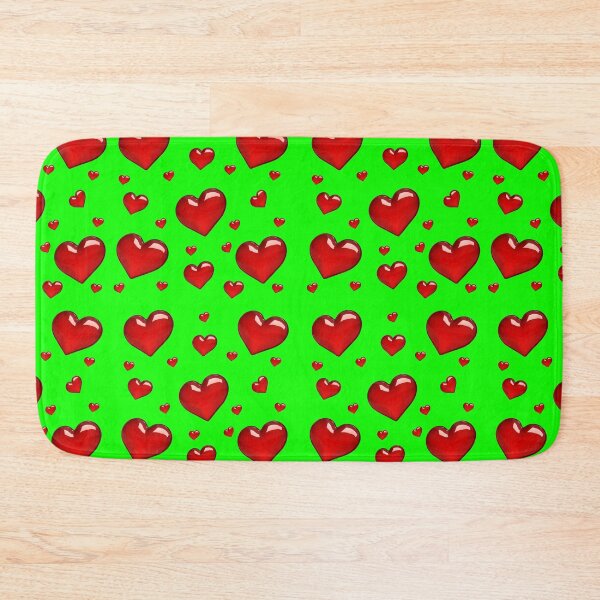 Item preview,  Jelly Hearts - Lime Green designed and sold by Inspirarmi-.
